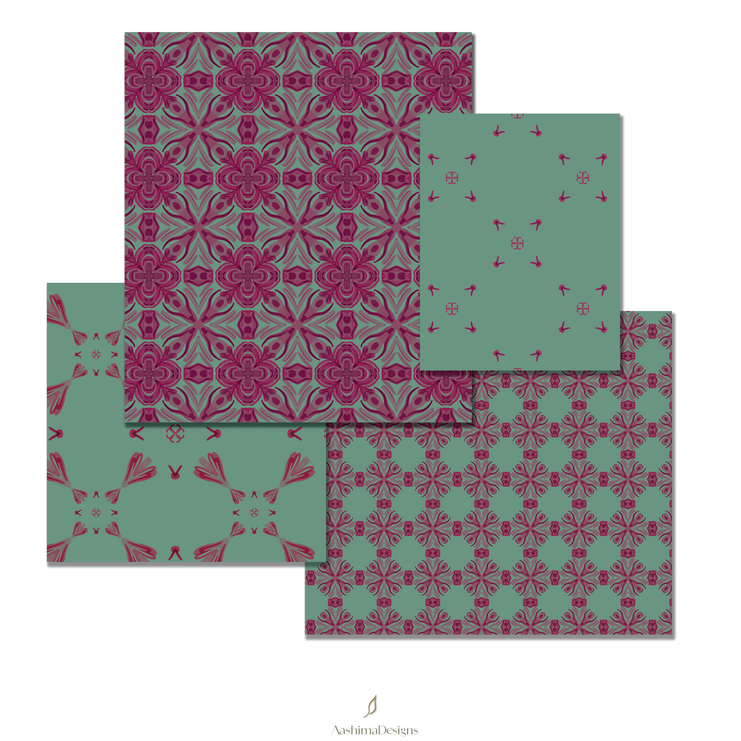 Poppy engineered print study