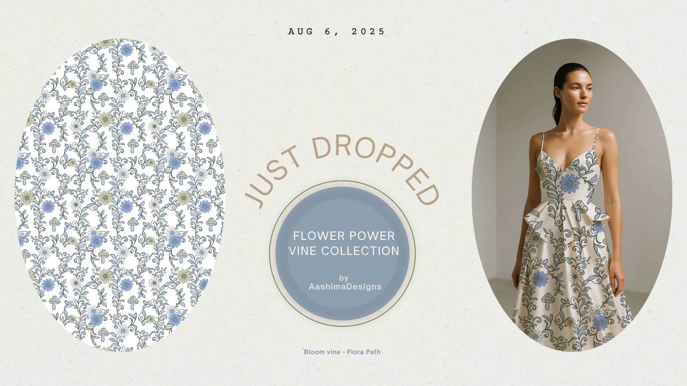 Design Journal – Flower Power Vine (Floral Flow)