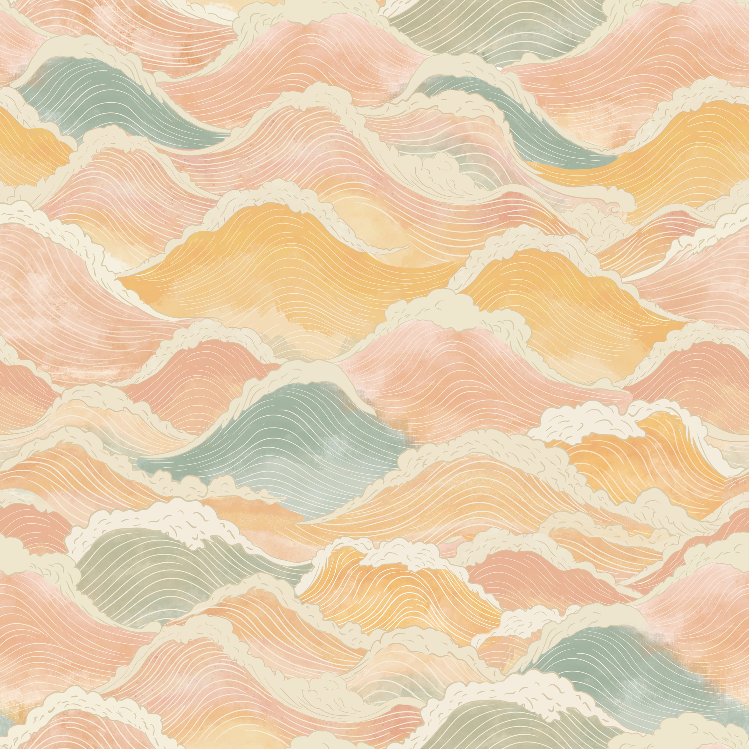 Abstract seamless repeat pattern