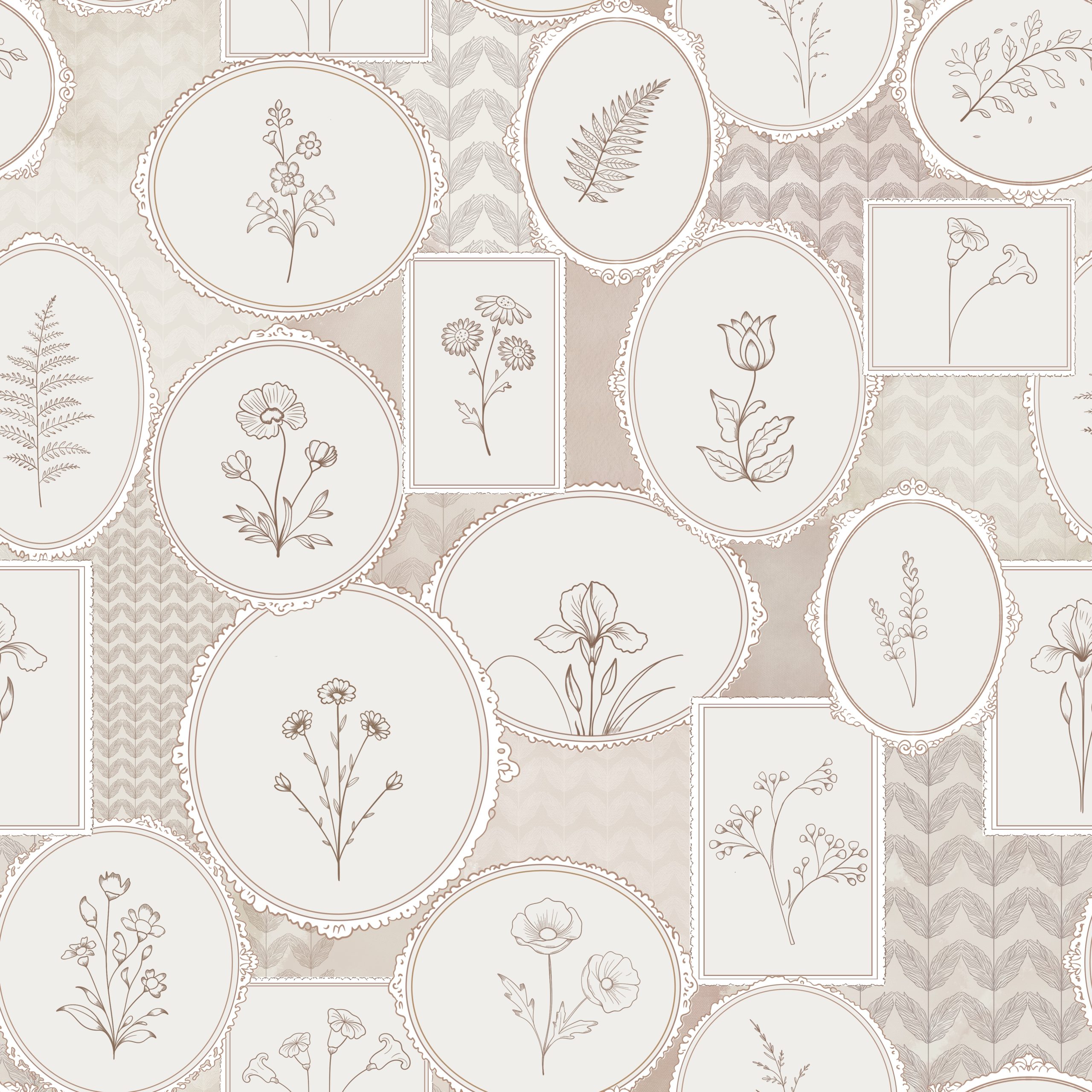 The Framed Garden surface pattern